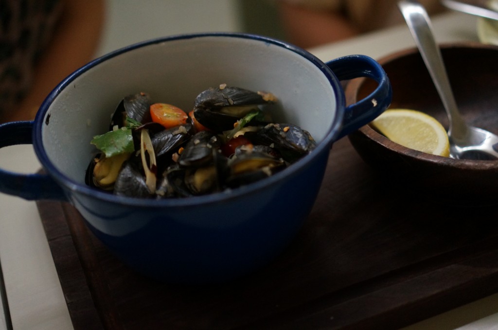 tom yum mussels 