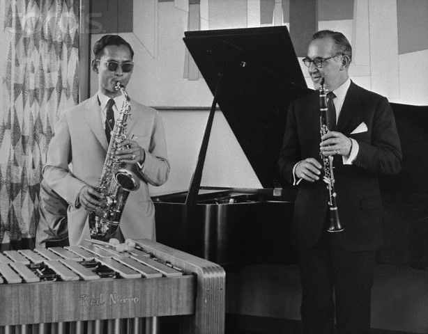 Benny Goodman and King Bhumiphol
