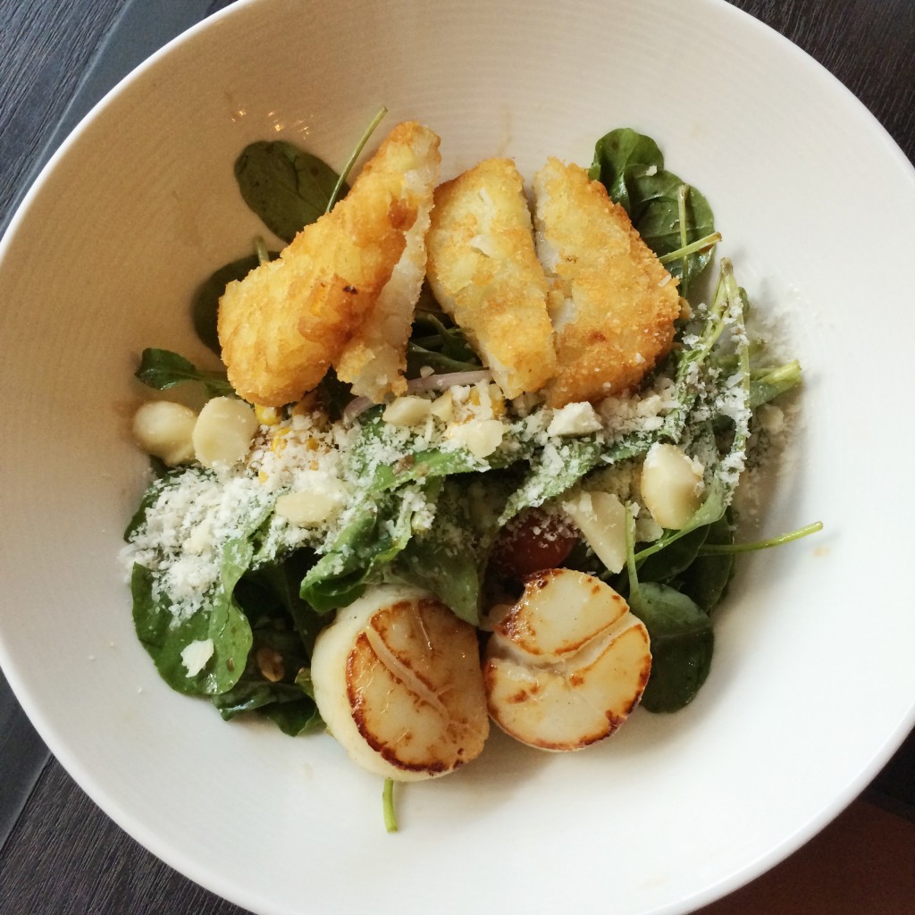 scallop salad